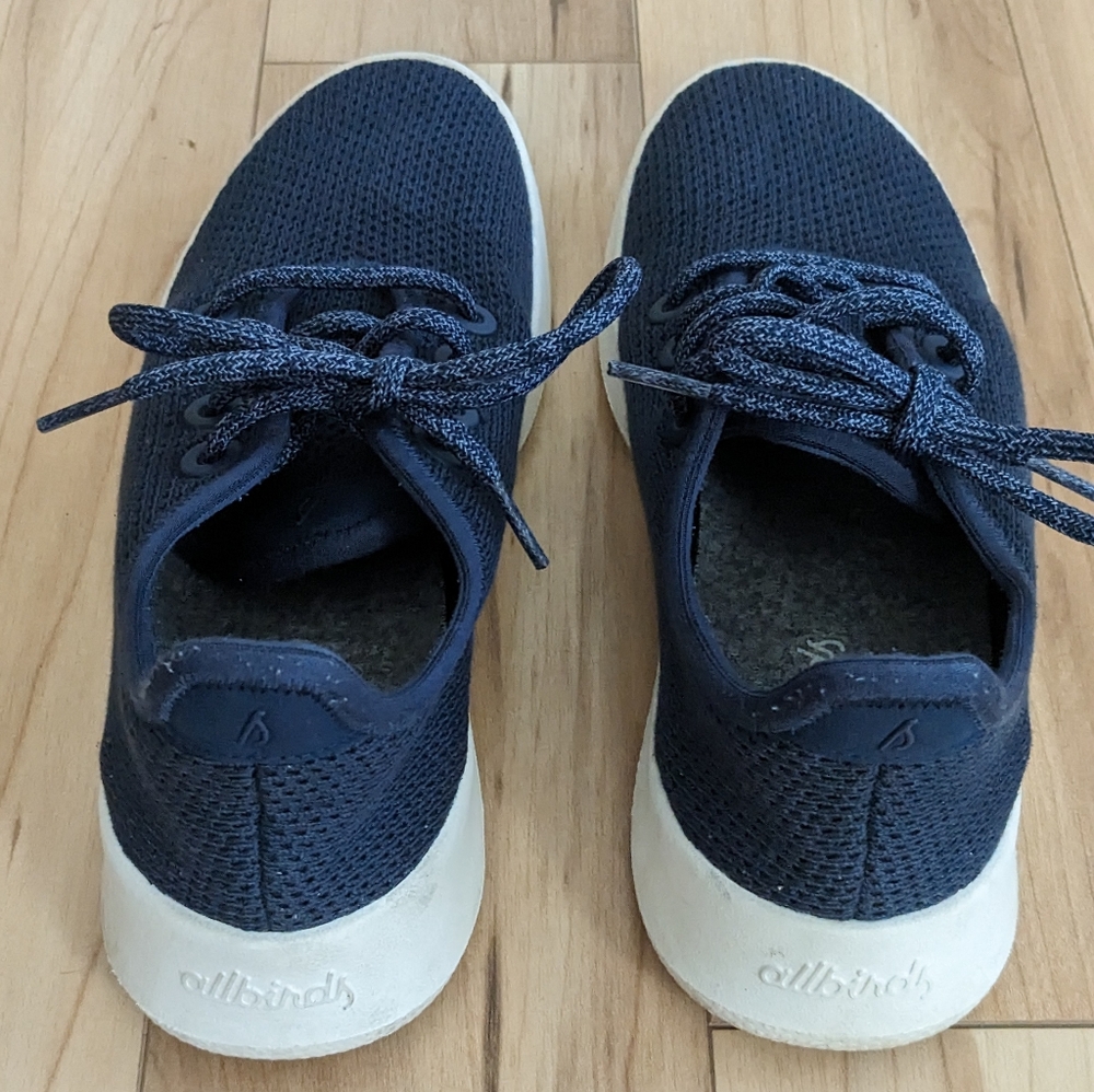 Women’s allbirds Tennis Shoes Navy Blue Size 7 - Picture 4 of 4